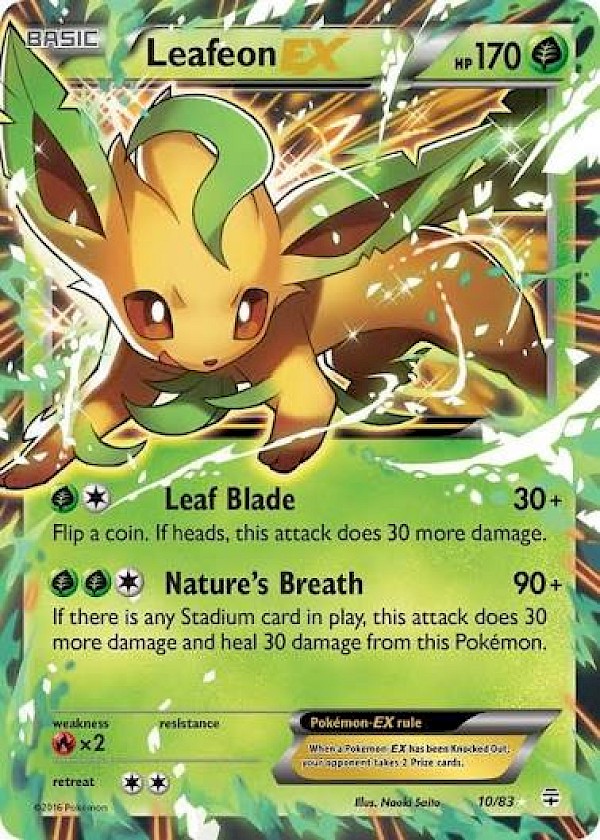 Leafeon EX - 10/83 (Generations)