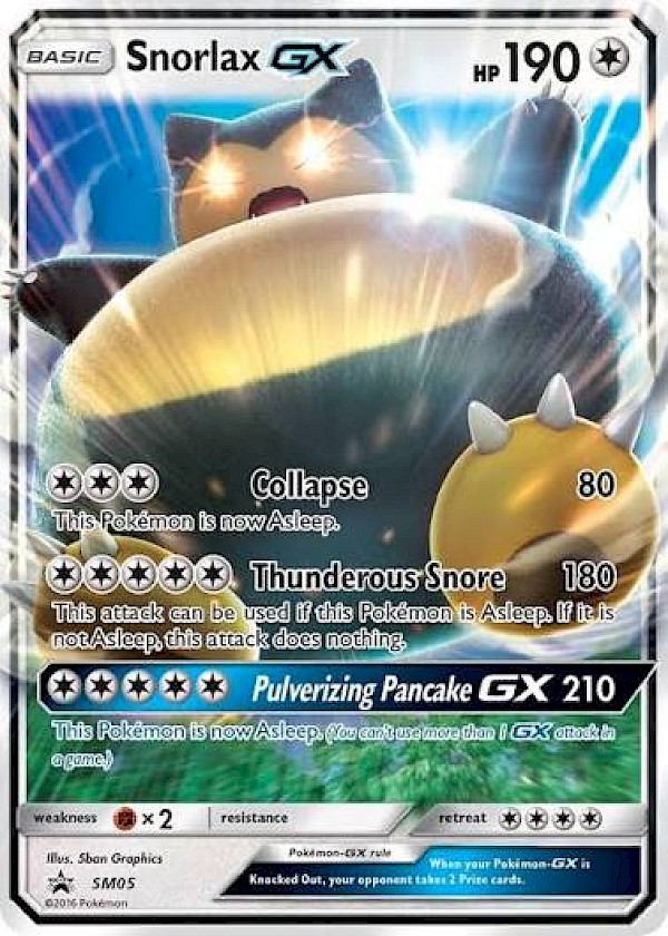 Snorlax GX - SM05 (Sun & Moon Promo)