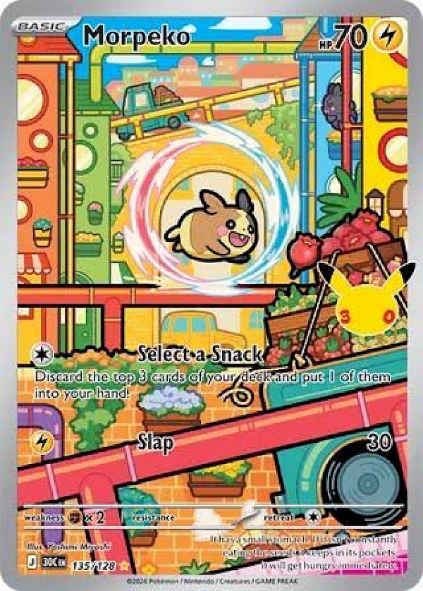 Morpeko - 135/128 (30th Celebration)