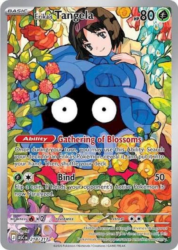 Erika's Tangela - 218/217 (Ascended Heroes)