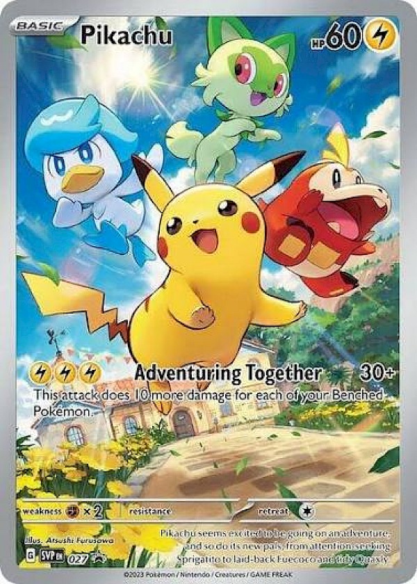 Pikachu (Sealed) - 027 (Scarlet & Violet Promo)