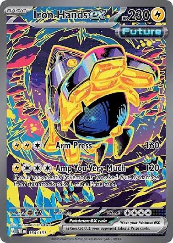 Iron Hands EX - 154/131 (Prismatic Evolutions)