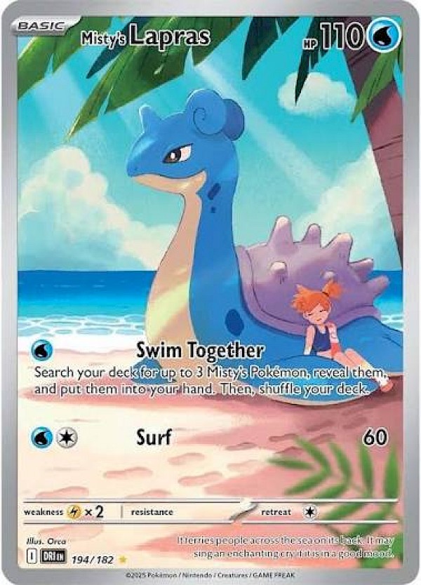 Misty's Lapras - 194/182 (Destined Rivals)