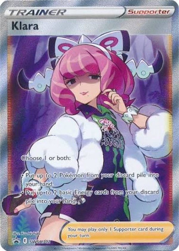Klara (Full Art) (Sealed) - SWSH302 (Sword & Shield Promo)