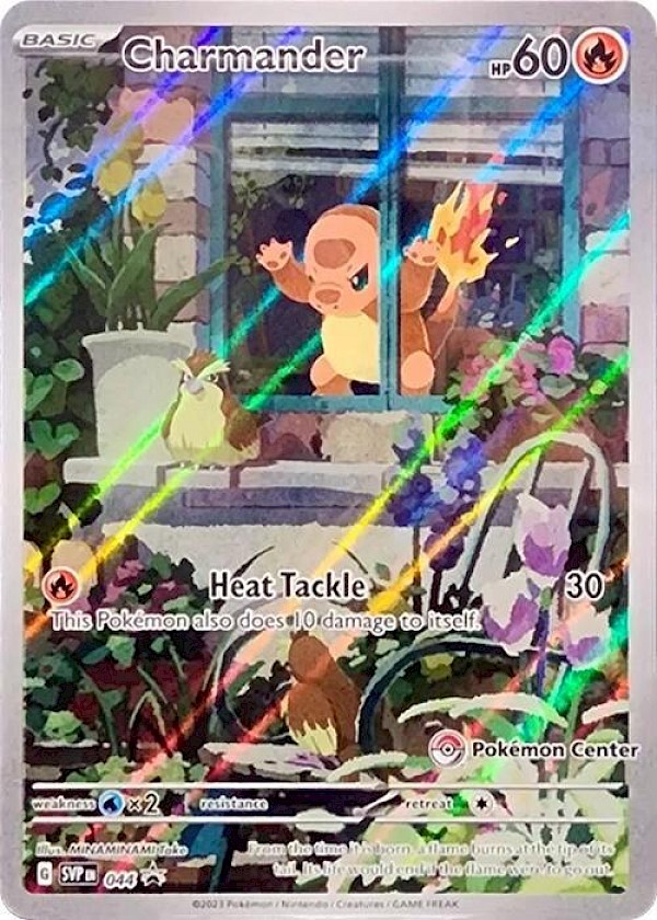 Charmander (Sealed Pokemon Center Exclusive) - 044 (Scarlet & Violet Promo)