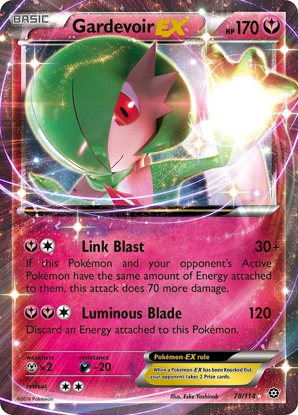 Gardevoir EX - 78/114 (Steam Siege)