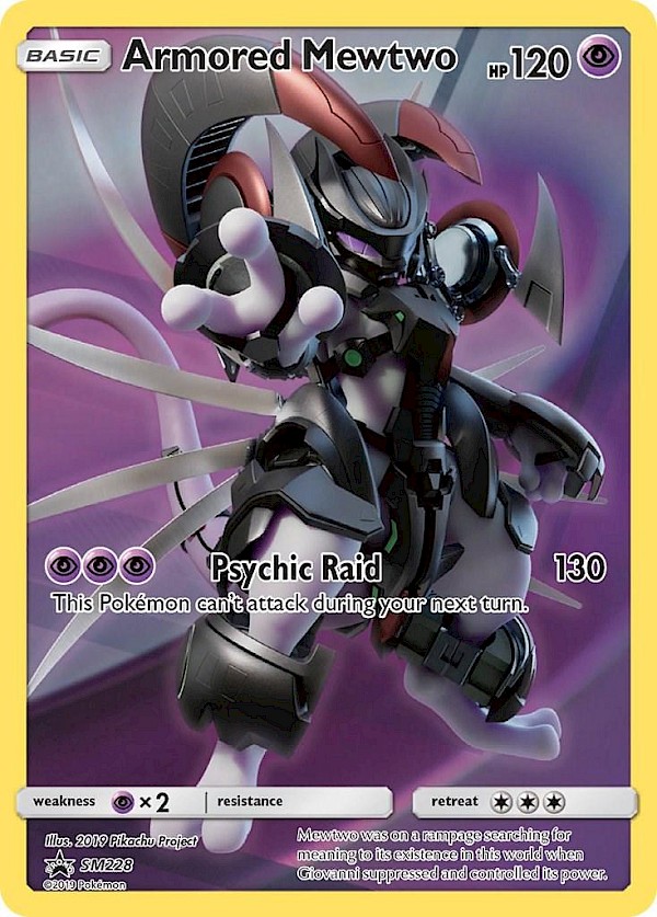 Armored Mewtwo - SM228 (Sun & Moon Promo)