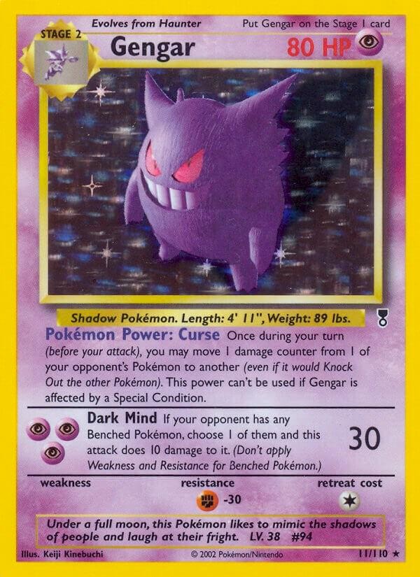 Gengar (Holofoil) - 11/110 (Legendary Collection)
