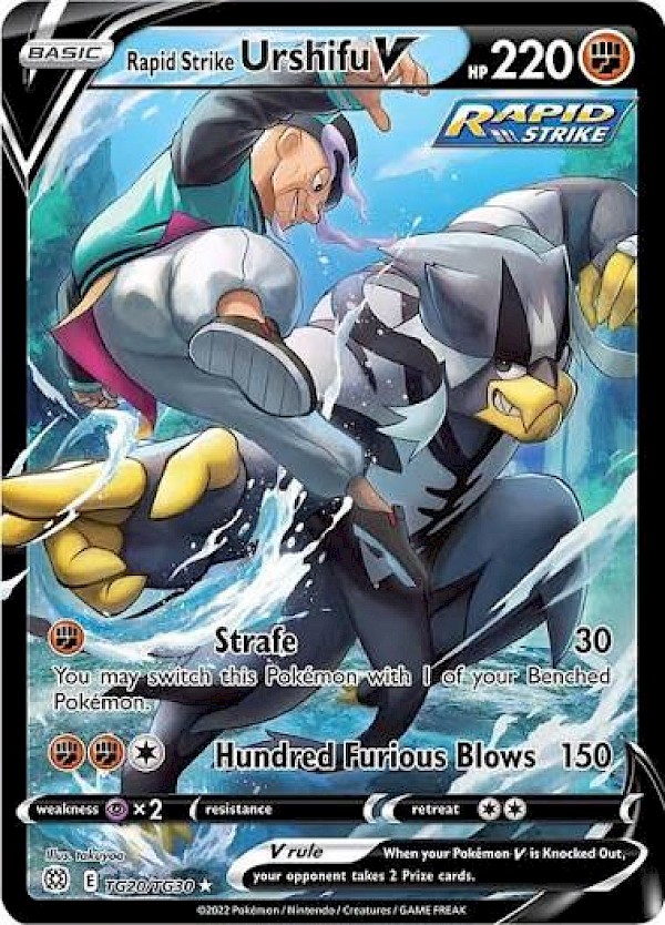 Rapid Strike Urshifu V - TG20/TG30 (Brilliant Stars Trainer Gallery)