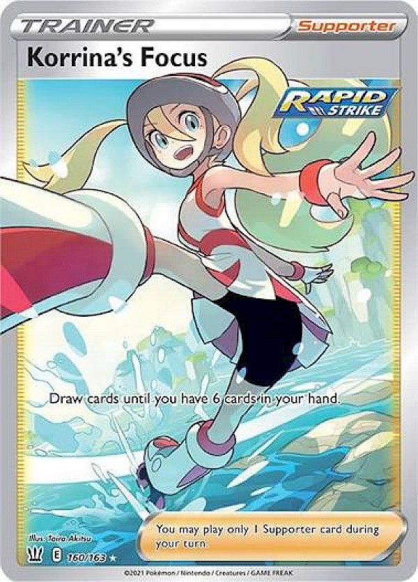 Korrina's Focus (Full Art) - 160/163 (Battle Styles)