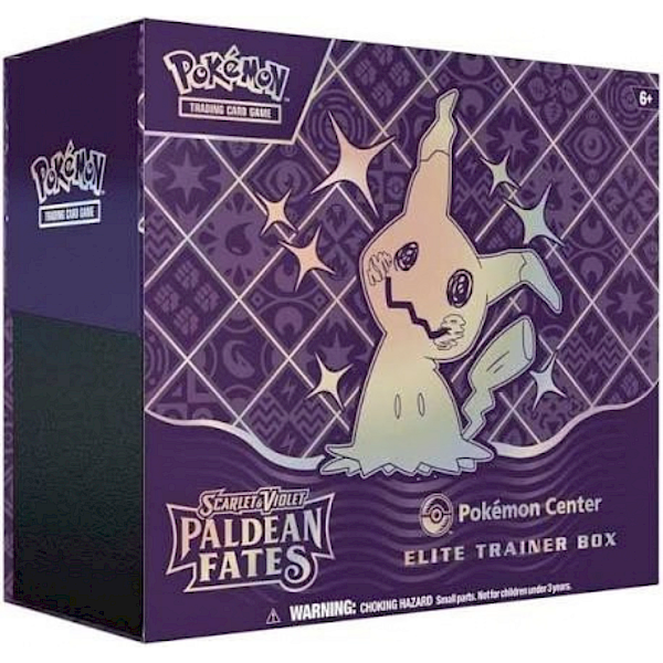 Pokemon: Paldean Fates Pokemon Center Elite Trainer Box