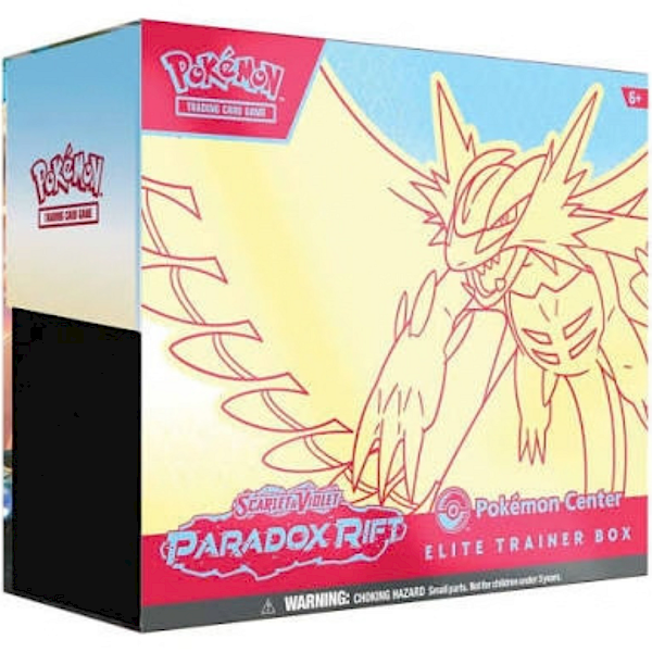 Pokemon: Paradox Rift Pokemon Center Elite Trainer Box (Roaring Moon)