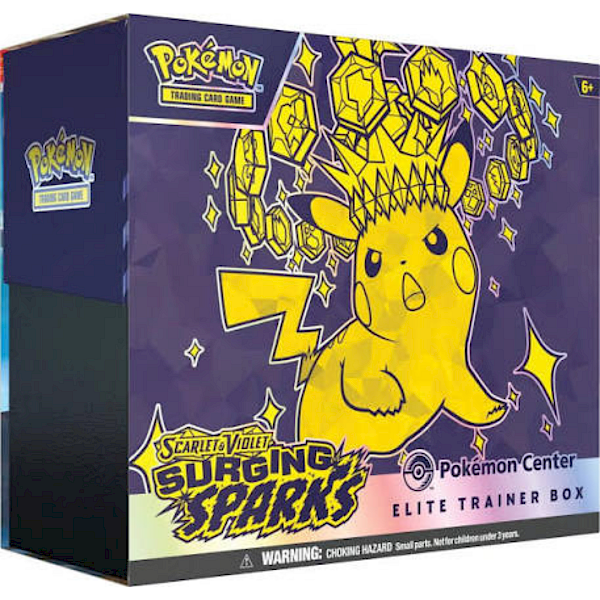 Pokemon: Surging Sparks Pokemon Center Elite Trainer Box