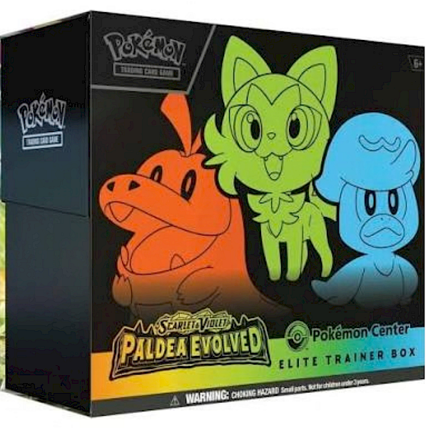 Pokemon: Paldea Evolved Pokemon Center Elite Trainer Box