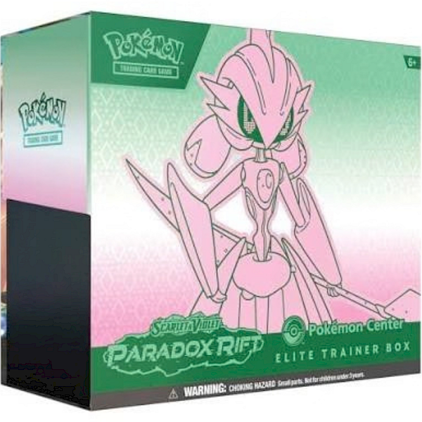 Pokemon: Paradox Rift Pokemon Center Elite Trainer Box (Iron Valiant)