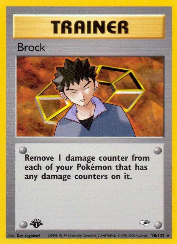 Brock (First Edition) - 98/132 (Gym Heroes)
