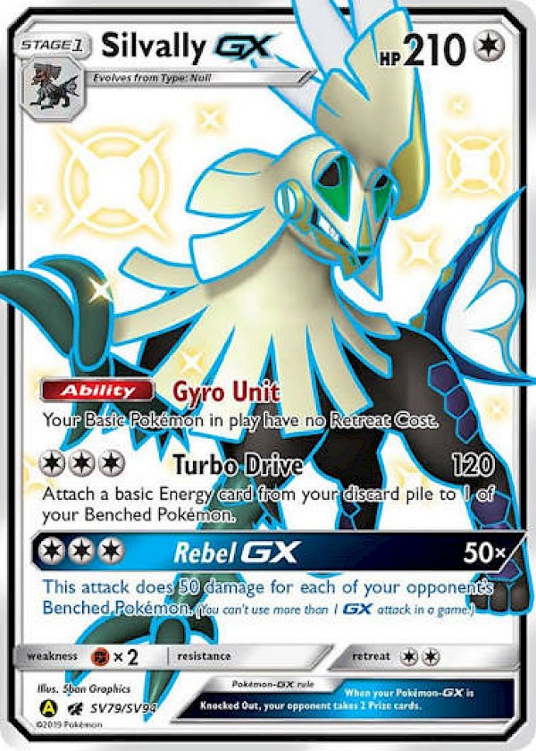 Silvally GX - SV79/SV94 (Hidden Fates: Shiny Vault)