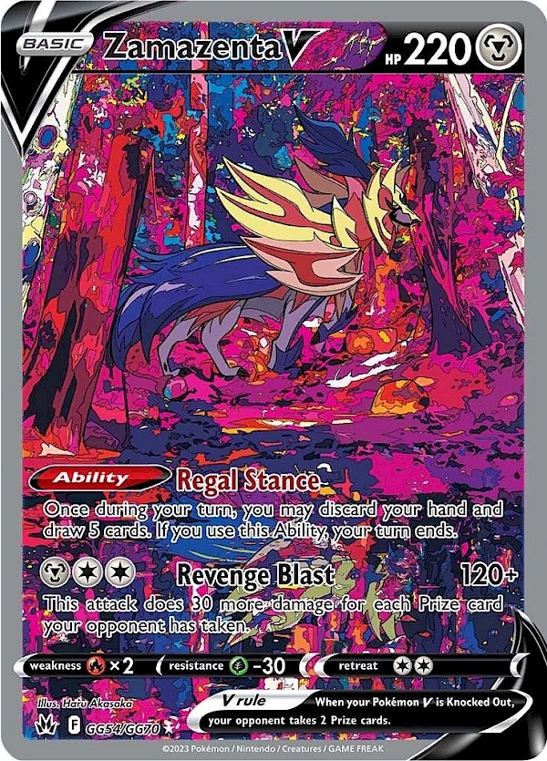 Zamazenta V - GG54/GG70 (Crown Zenith: Galarian Gallery)
