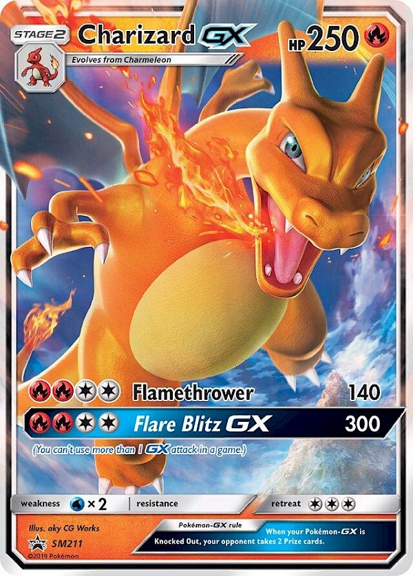 Charizard GX - SM211 (Sun & Moon Promo)