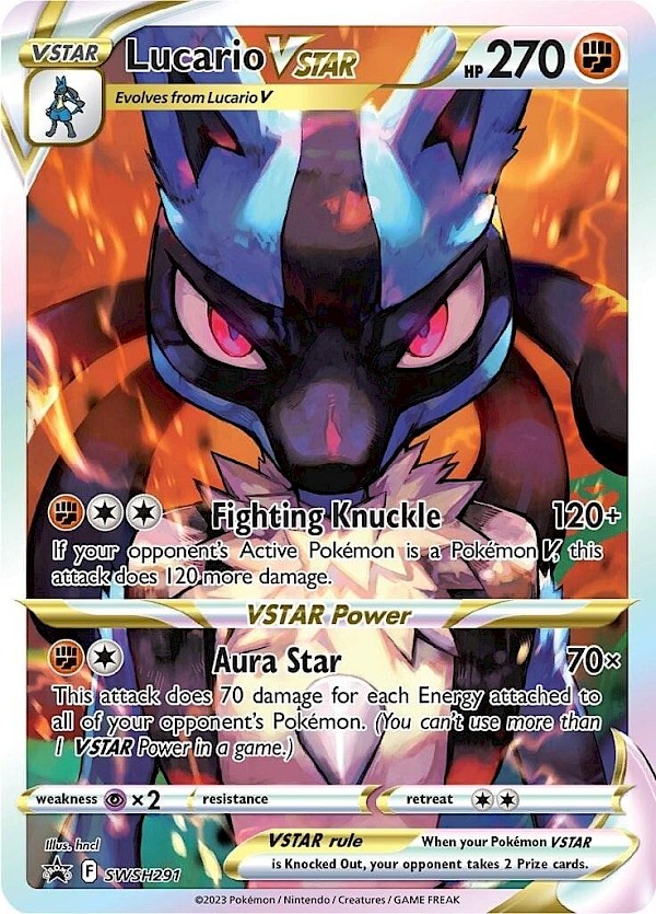 Lucario VSTAR (Sealed) - SWSH291 (Sword & Shield Promo)