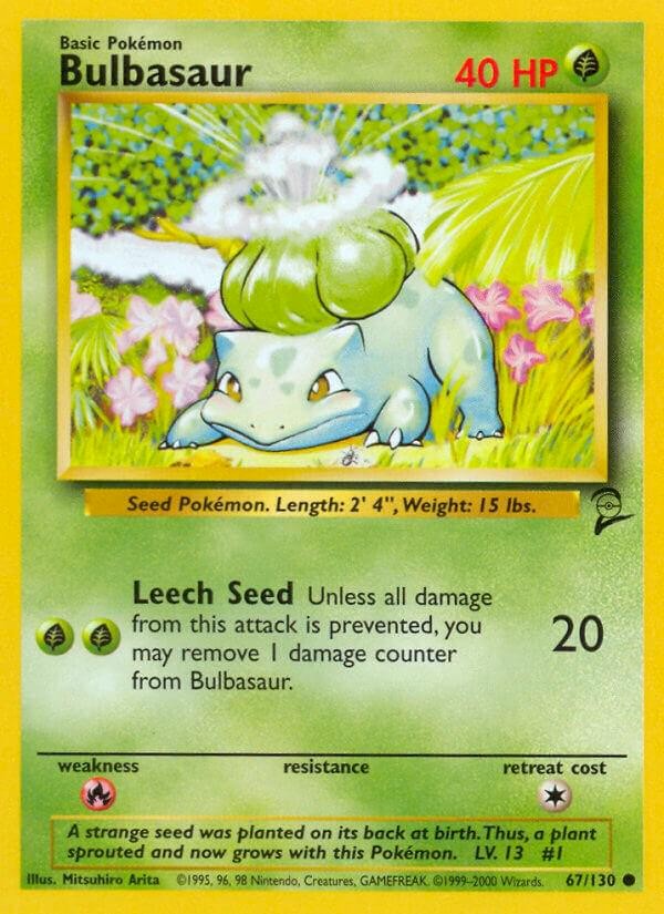 Bulbasaur - 67/130 (Base Set 2)