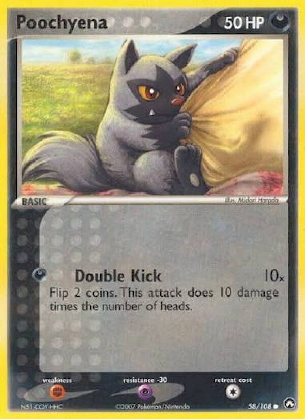 Poochyena - 58/108 (EX Power Keepers)