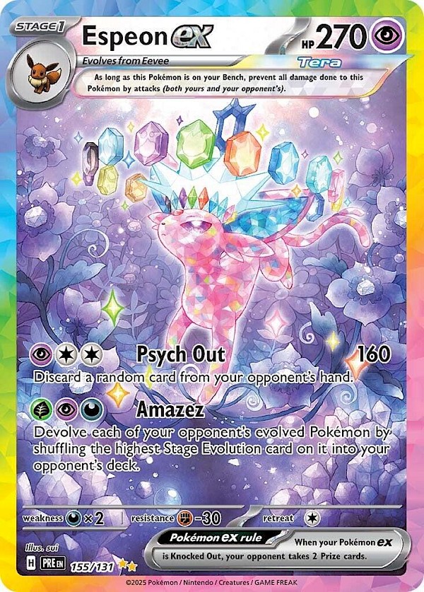 Espeon EX - 155/131 (Prismatic Evolutions)