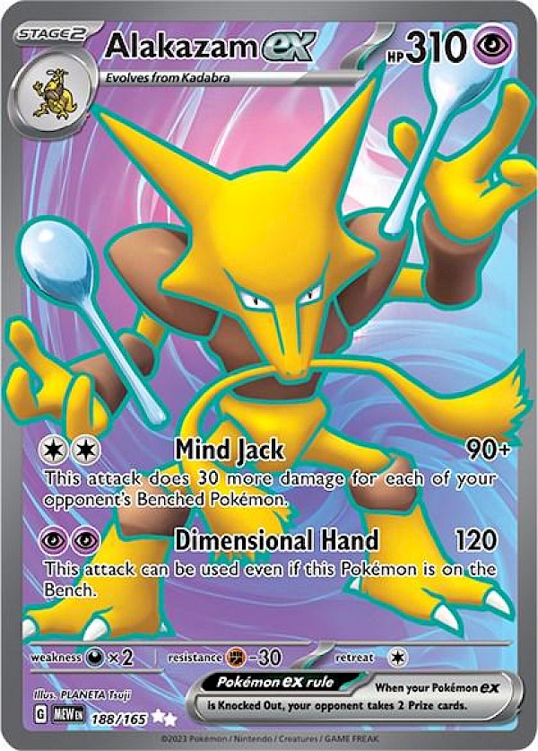 Alakazam - 188/165 (Pok&eacute;mon 151)