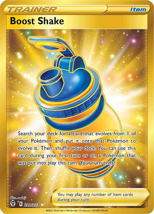 Boost Shake (Secret) - 229/203 (Evolving Skies)