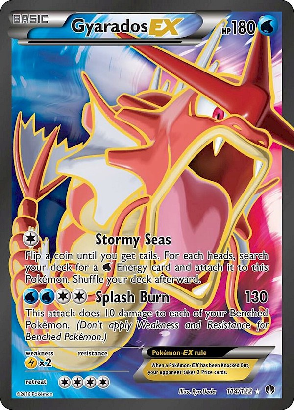 Gyarados EX (Full Art) - 114/122 (BREAKpoint)