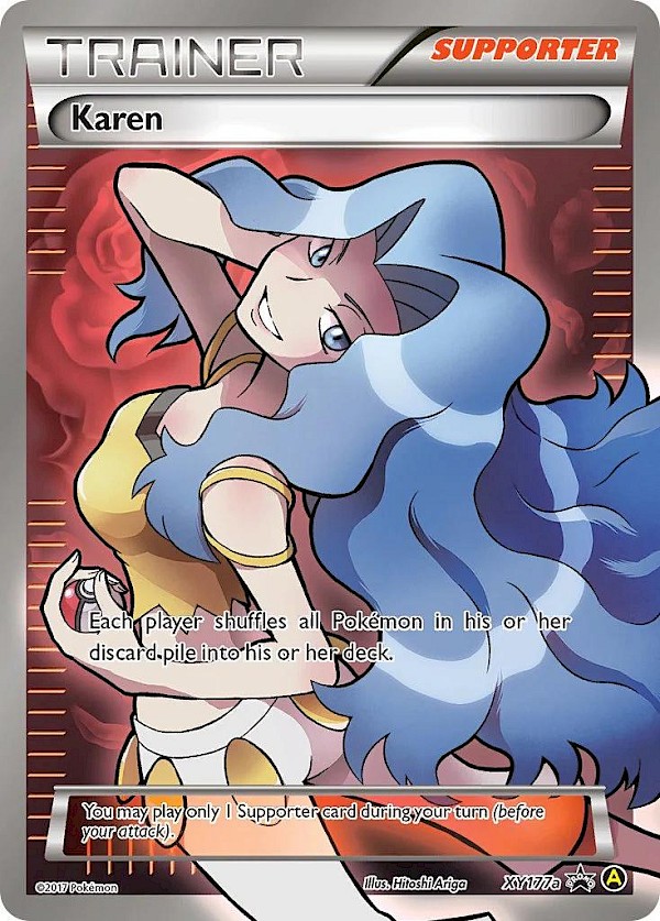Karen - XY177a (Alternate Art Promos)
