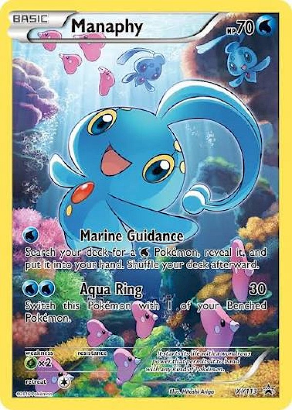 Manaphy - XY113 (XY Promos)