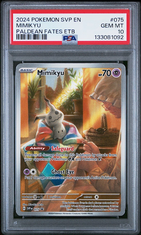 Mimikyu (PSA 10) - 075 (Scarlet & Violet Promo)